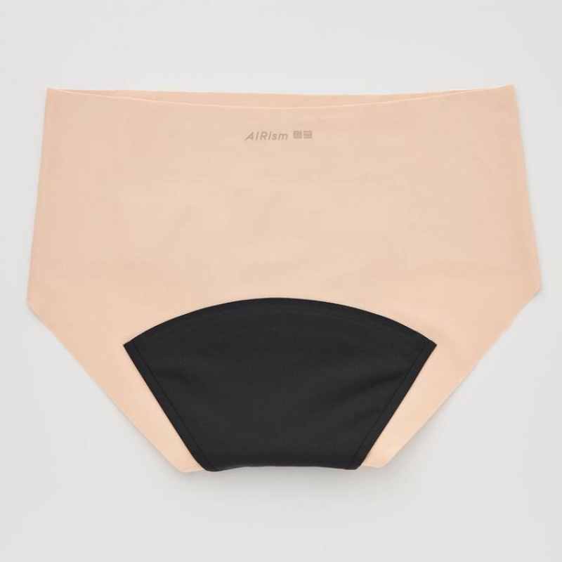 Ropa Interior Uniqlo Airism Hiphugger Period Pants (Light Absorbency) Mujer Coral | 7046EHJBY