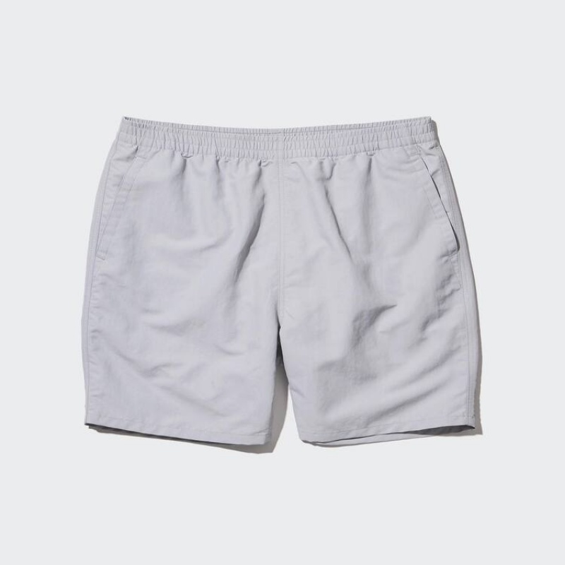 Short Uniqlo Active Swim Hombre Gris Claro | 6893JBVLW