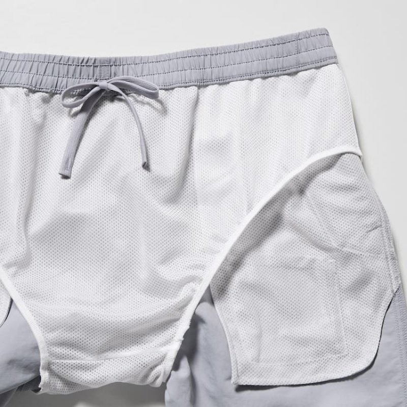 Short Uniqlo Active Swim Hombre Gris Claro | 6893JBVLW