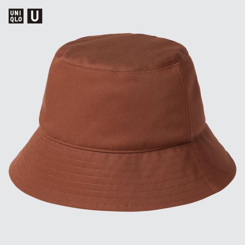 Sombreros Uniqlo U Blocktech Hombre Marrones | 9305HMXYA