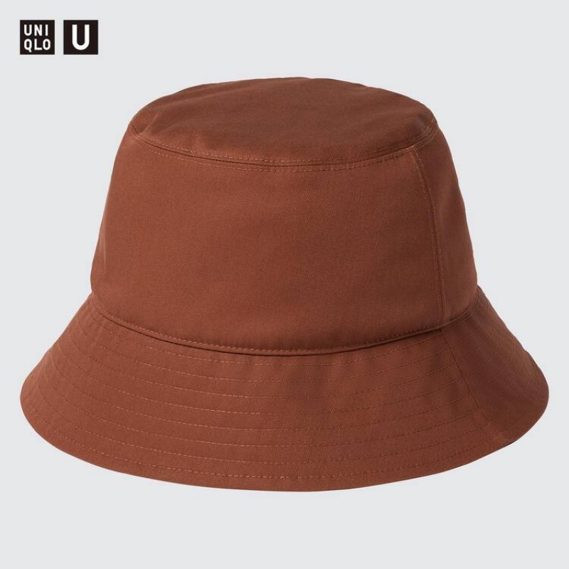 Sombreros Uniqlo U Blocktech Mujer Marrones | 2309LJCRP