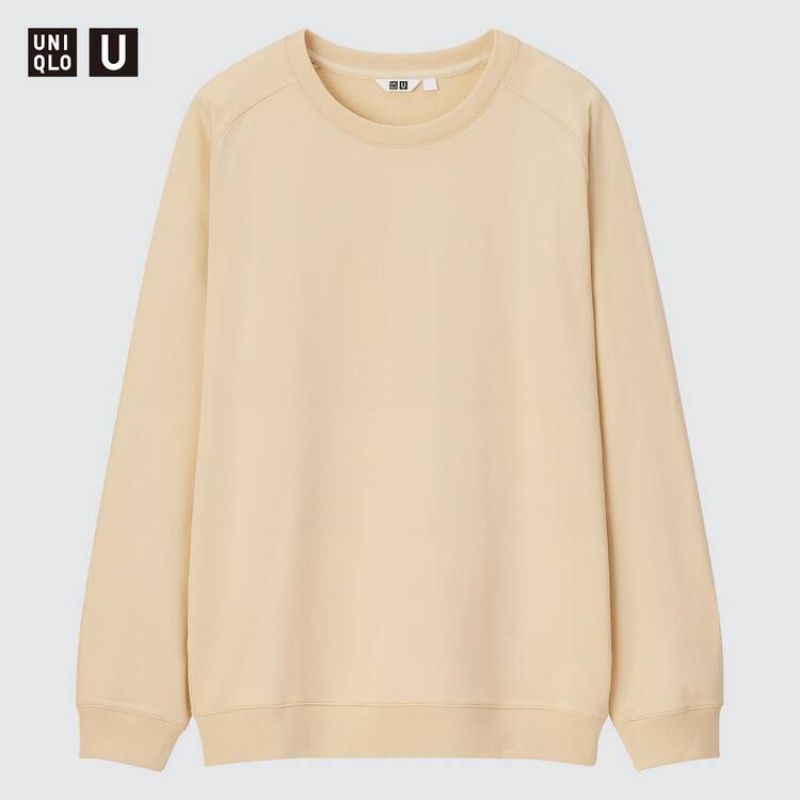 Sudaderas Uniqlo U Light Hombre Creme | 1960XSVME