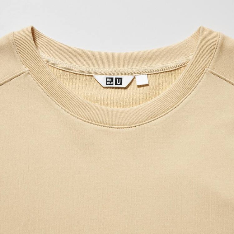 Sudaderas Uniqlo U Light Hombre Creme | 1960XSVME