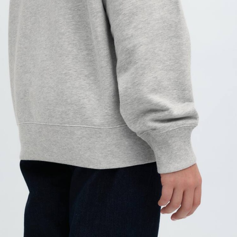 Sudaderas Uniqlo Ultra Stretch Niños Gris | 3521HUXMC