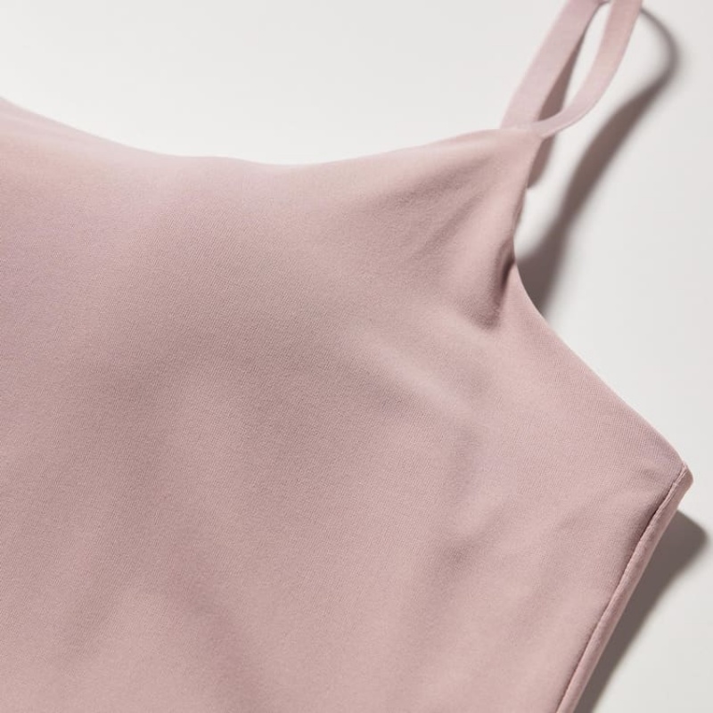 Sujetadores Uniqlo Airism Camisole Mujer Rosas | 5918OLBEX