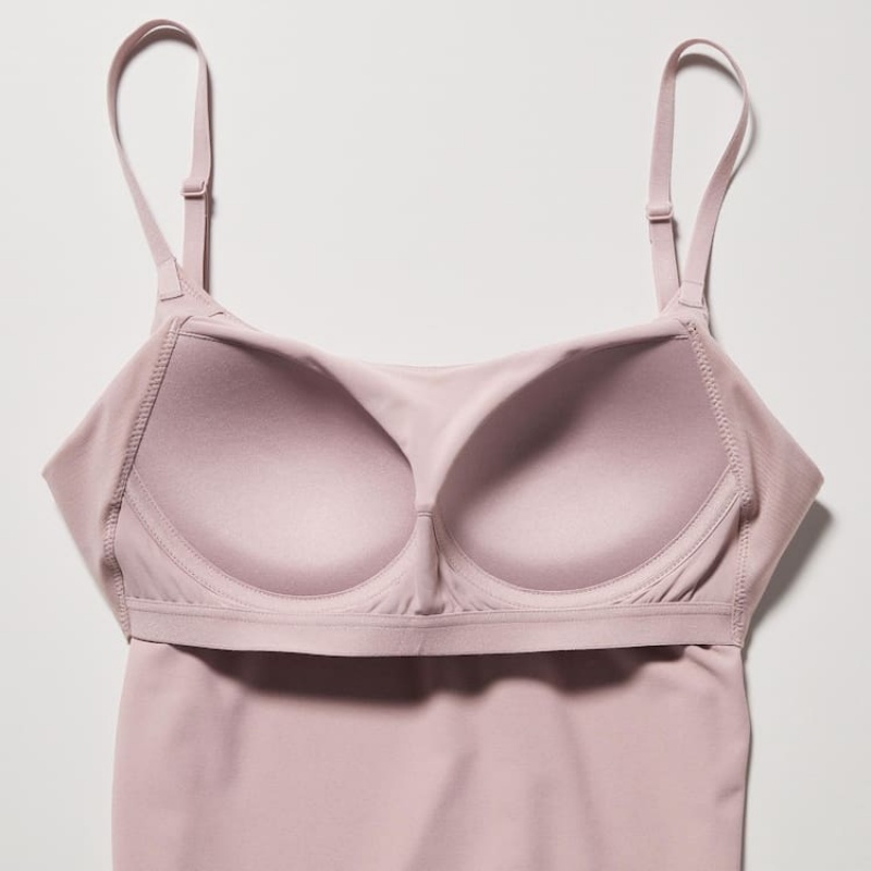 Sujetadores Uniqlo Airism Camisole Mujer Rosas | 5918OLBEX