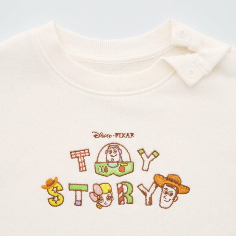 Tops Uniqlo Pixar Colección Ut Estampadas Bebe Blancas | 7561JSWIT