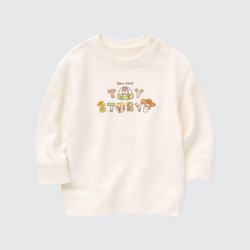 Tops Uniqlo Pixar Colección Ut Estampadas Bebe Blancas | 7561JSWIT