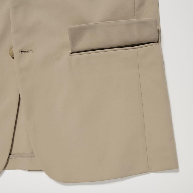 Trajes Uniqlo Airsense Ultra Light Hombre Beige | 1836GVTKB