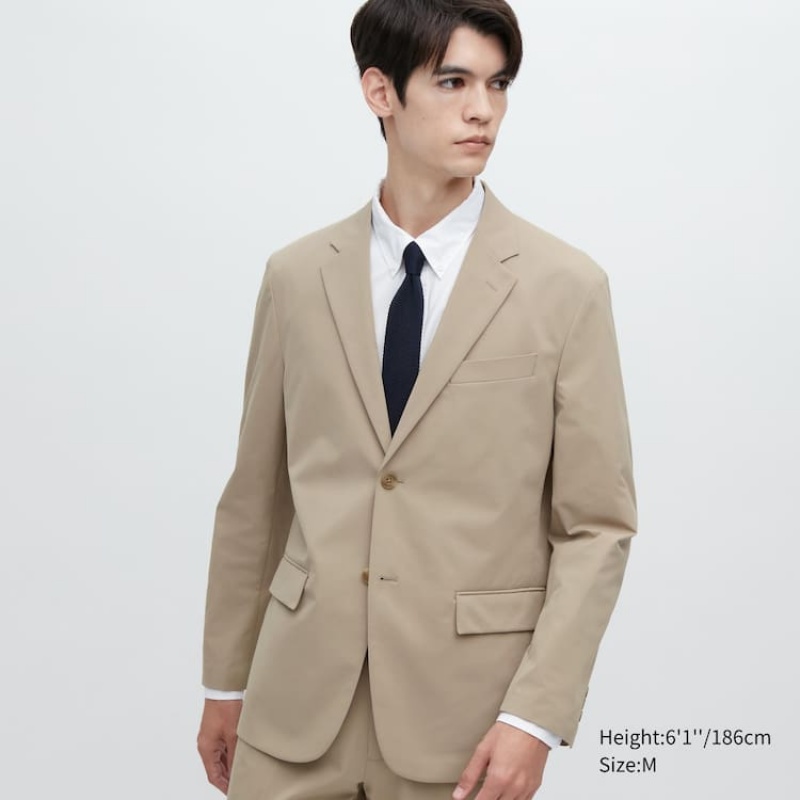 Trajes Uniqlo Airsense Ultra Light Hombre Beige | 1836GVTKB